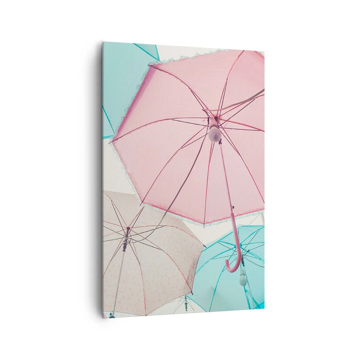 Schilderen op canvas - Soms zon, soms regen - 80x120 cm