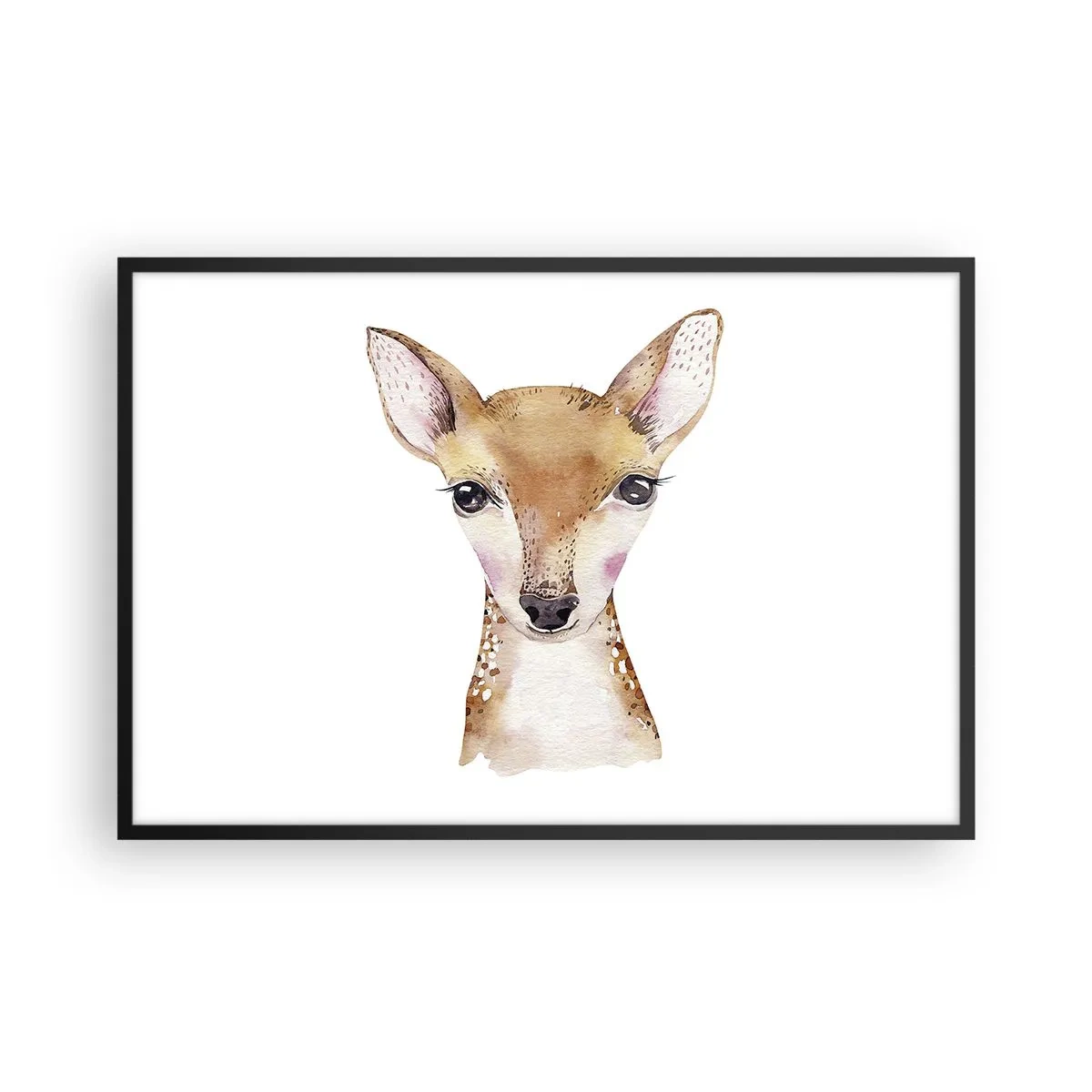 Poster in een zwarte lijst - De aard van onschuld - 91x61 cm