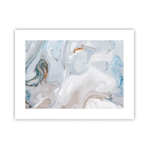 Poster - Het wit is verheven - 40x30 cm