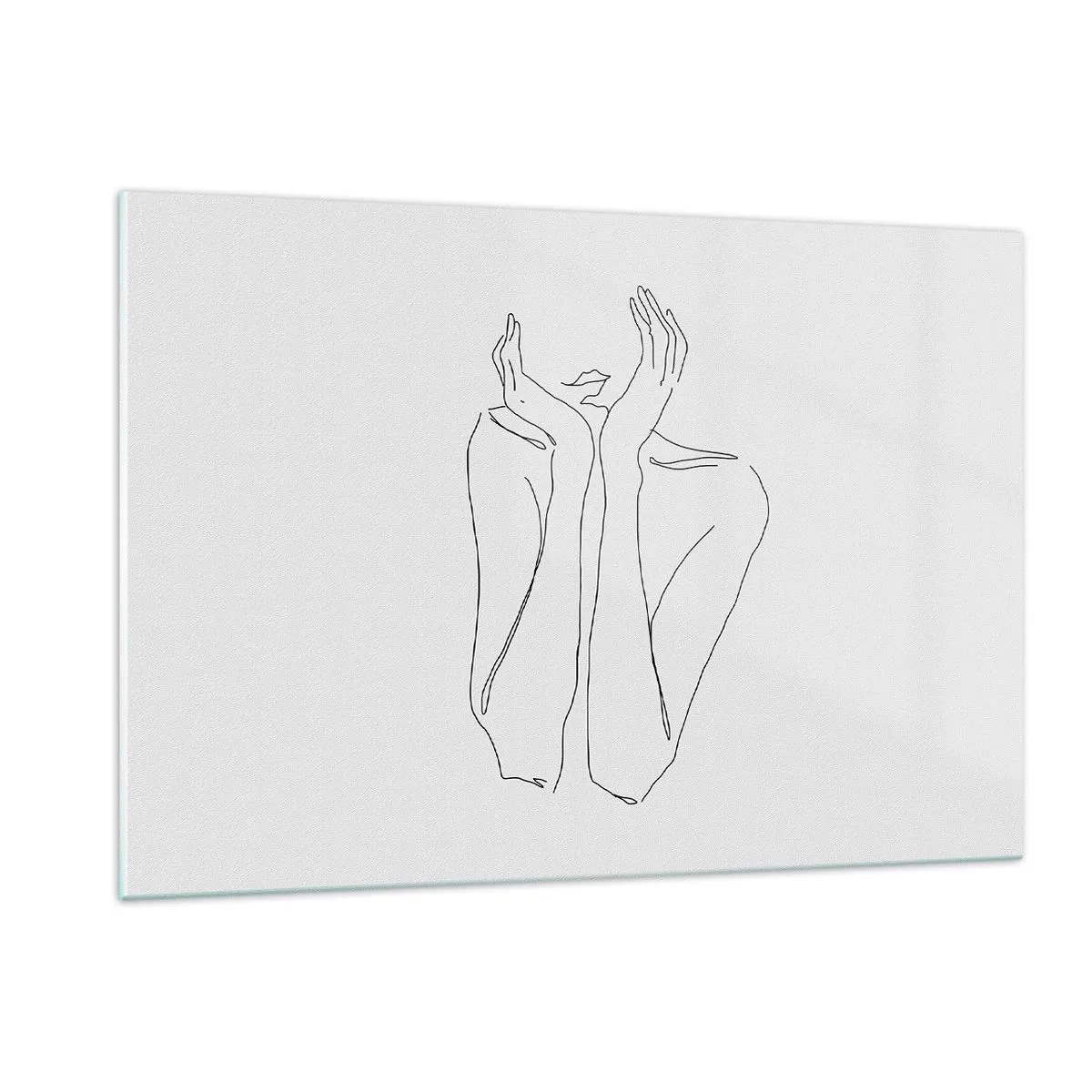 Schilderen op glas - Waar meisjes van dromen - 120x80 cm