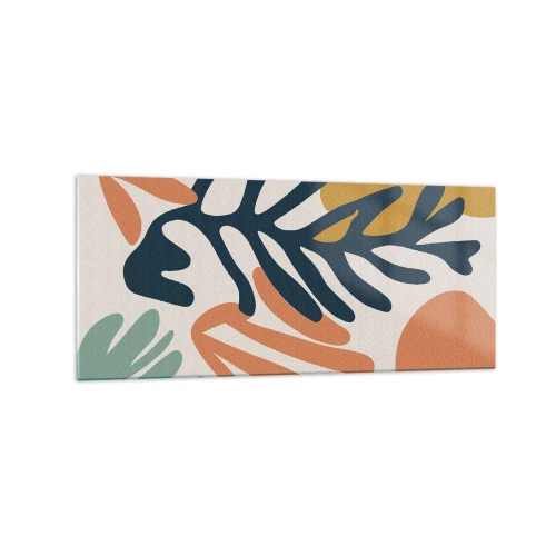 Schilderen op glas - Koraalzeeën - 120x50 cm