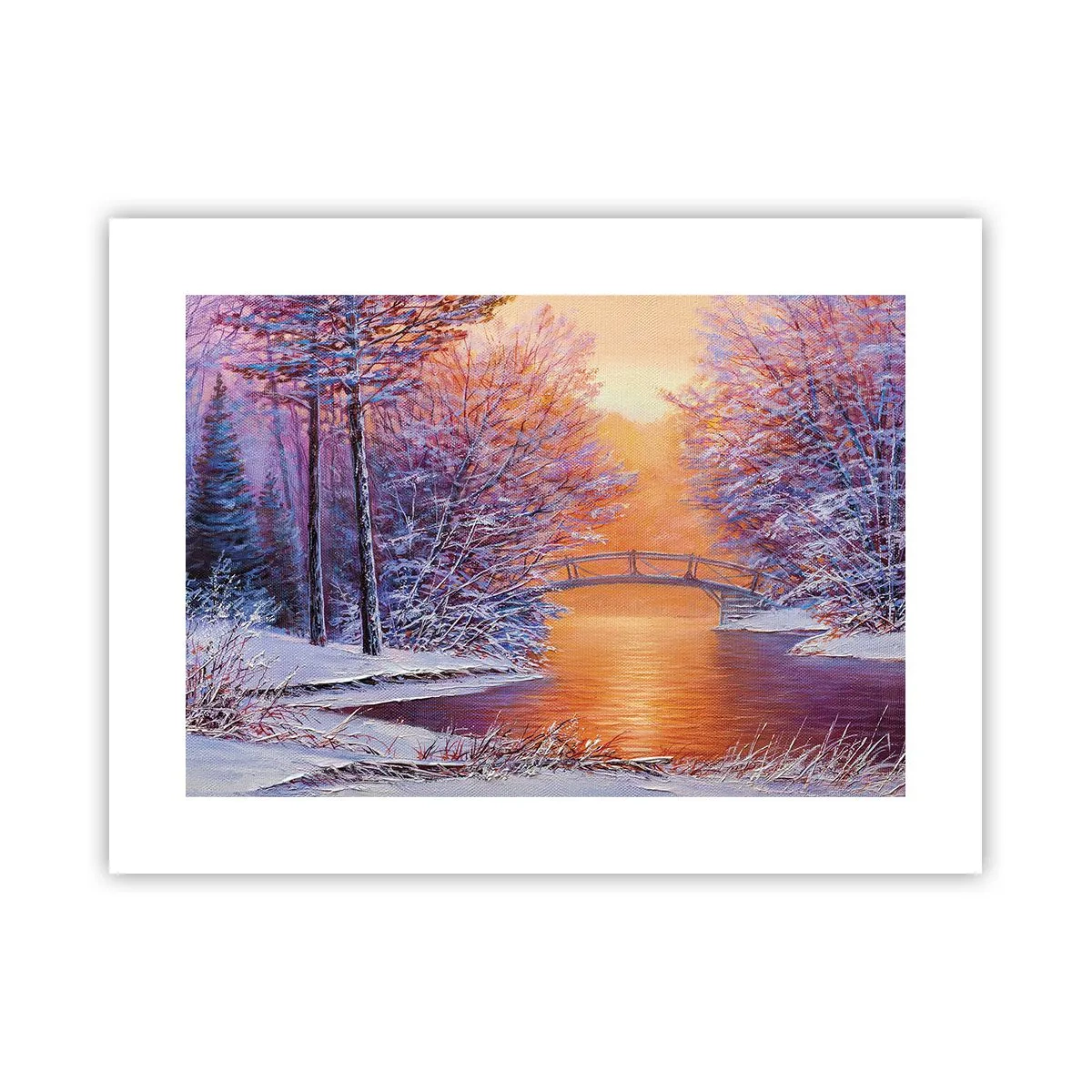 Poster - Laten we elkaar hier ontmoeten - 40x30 cm