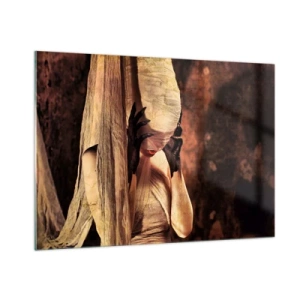 Schilderen op glas - Tussen goed en kwaad - 100x70 cm