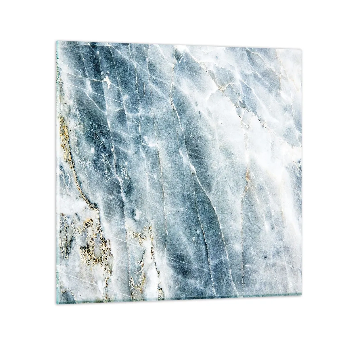 Schilderen op glas - Ijs wereld - 40x40 cm