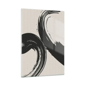 Schilderen op glas - Vegend en cirkevormig - 50x70 cm