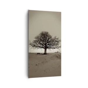 Schilderen op canvas - Van hier tot in de eeuwigheid - 65x120 cm