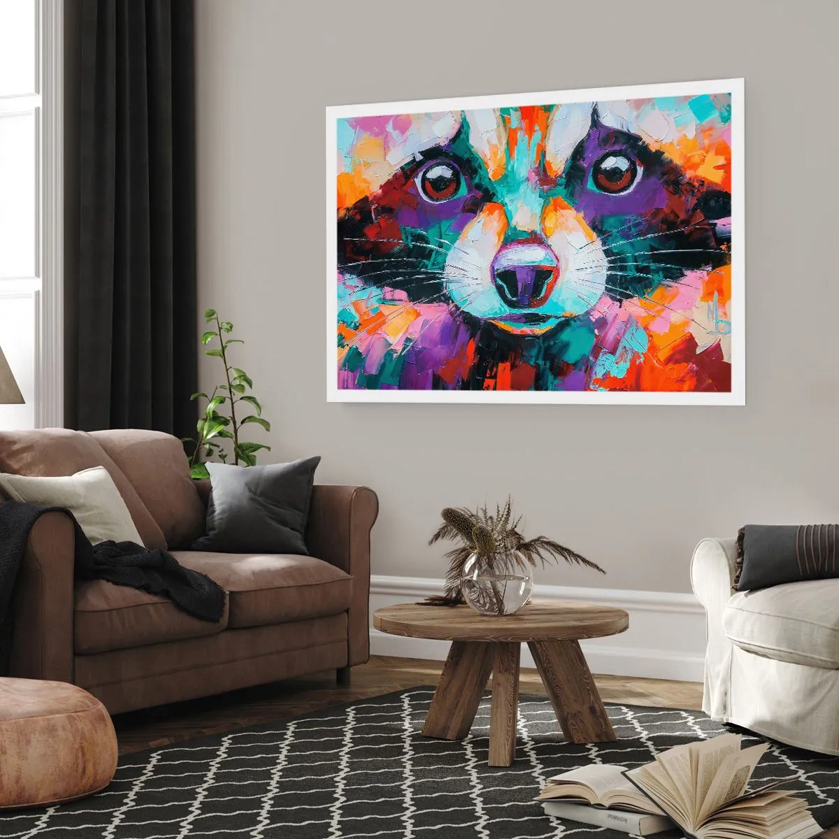 Poster - Alleen goede emoties - 50x40 cm