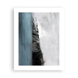 Poster - Water – aarde: botsing der elementen - 40x50 cm