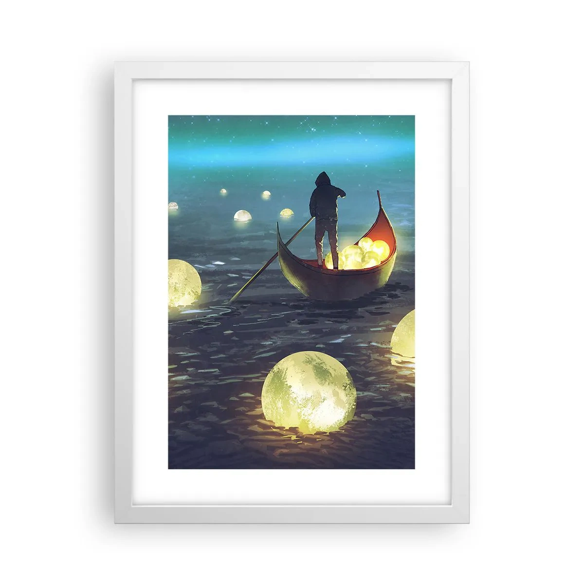 Poster in een witte lijst - Dingen waar filosofen nooit van hebben gedroomd - 30x40 cm