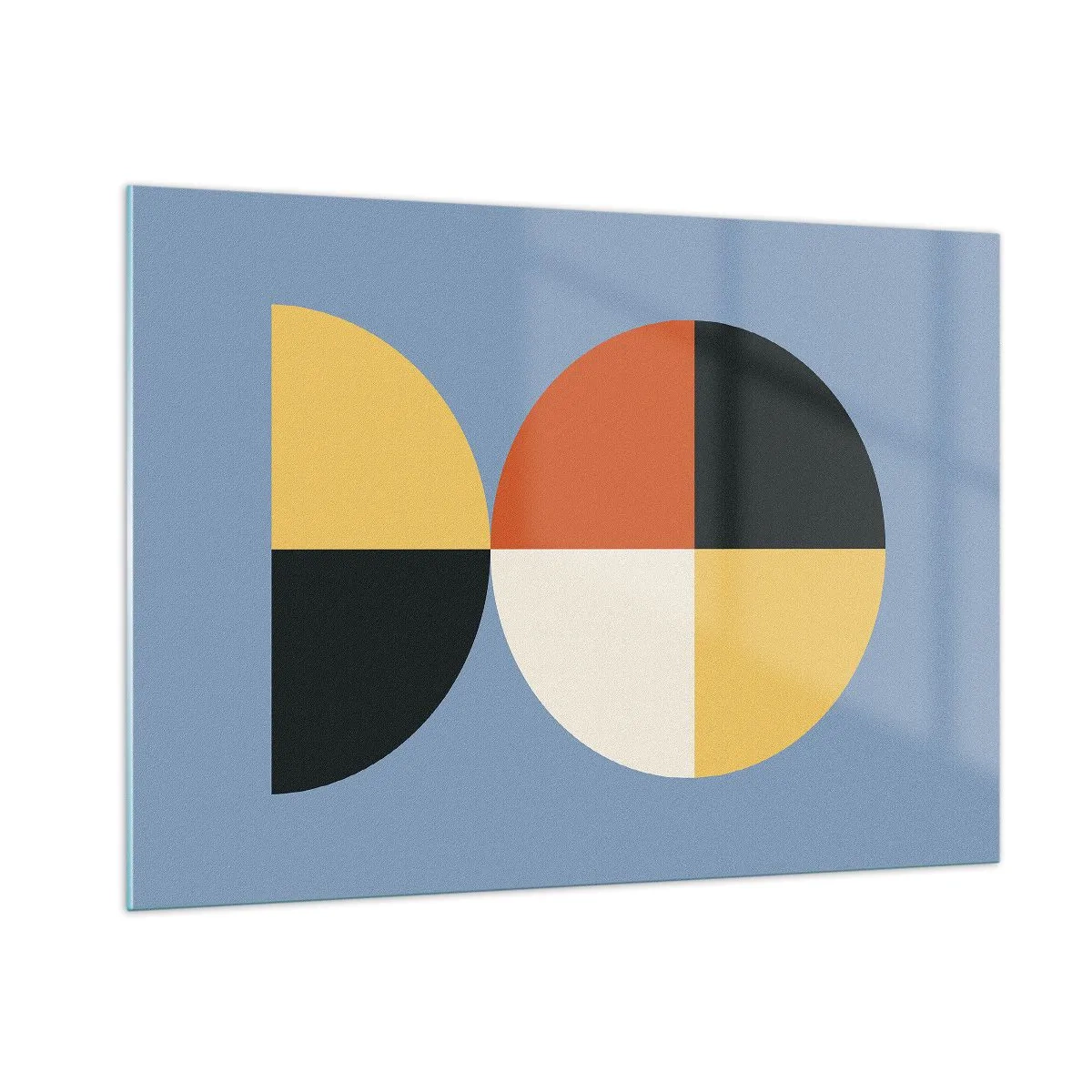 Schilderen op glas - Kijk en tel - 100x70 cm