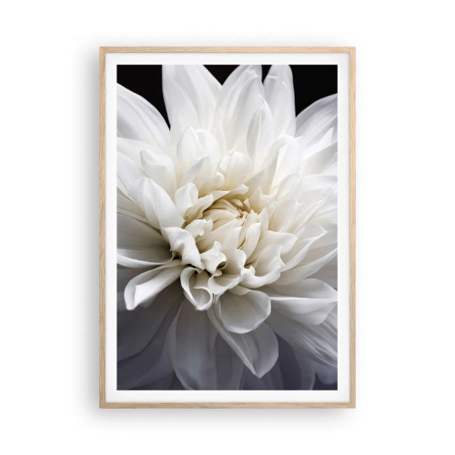 Een poster in een licht eiken lijst - Ochtend van de bruid - 70x100 cm