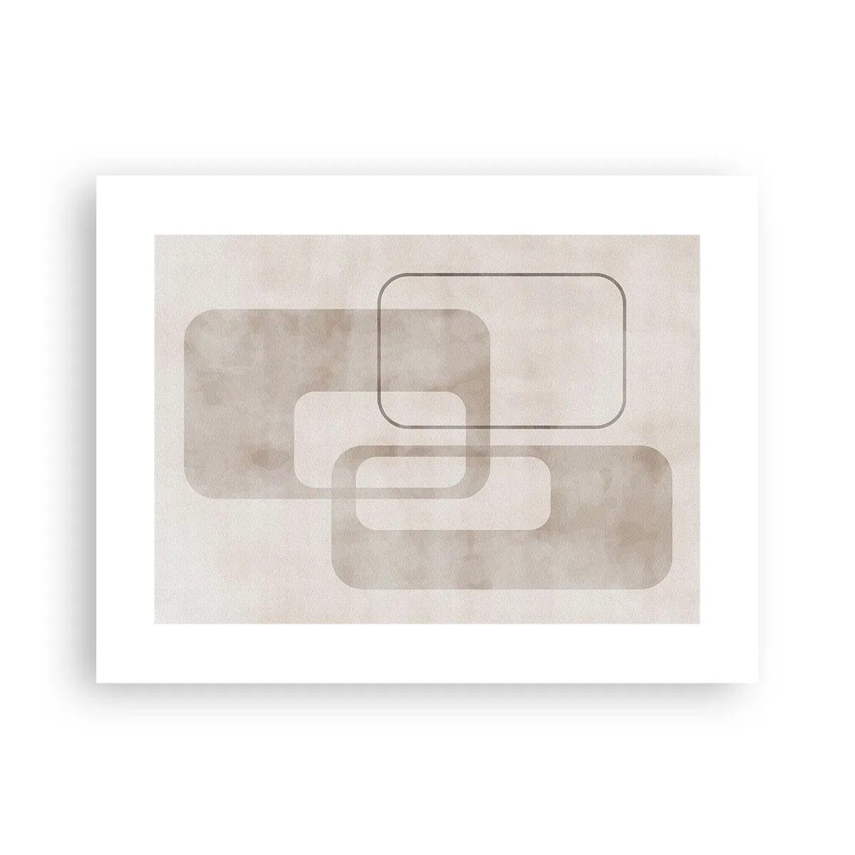 Poster - Geometrische voeg - 40x30 cm