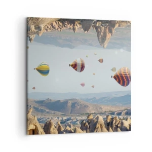 Schilderen op canvas - Alles is hier mogelijk - 50x50 cm