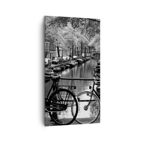 Schilderen op canvas - Een heel Nederlands uitzicht - 45x80 cm