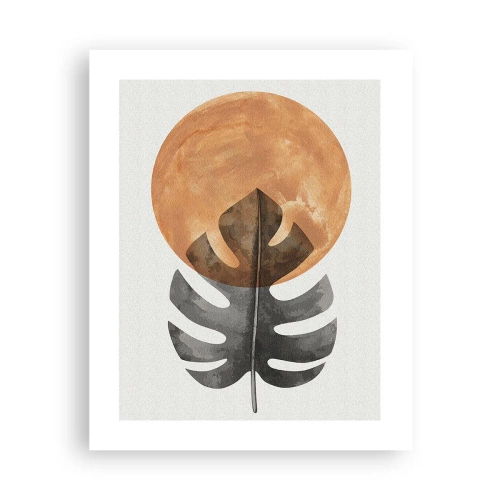 Poster - Altijd de zon - 40x50 cm