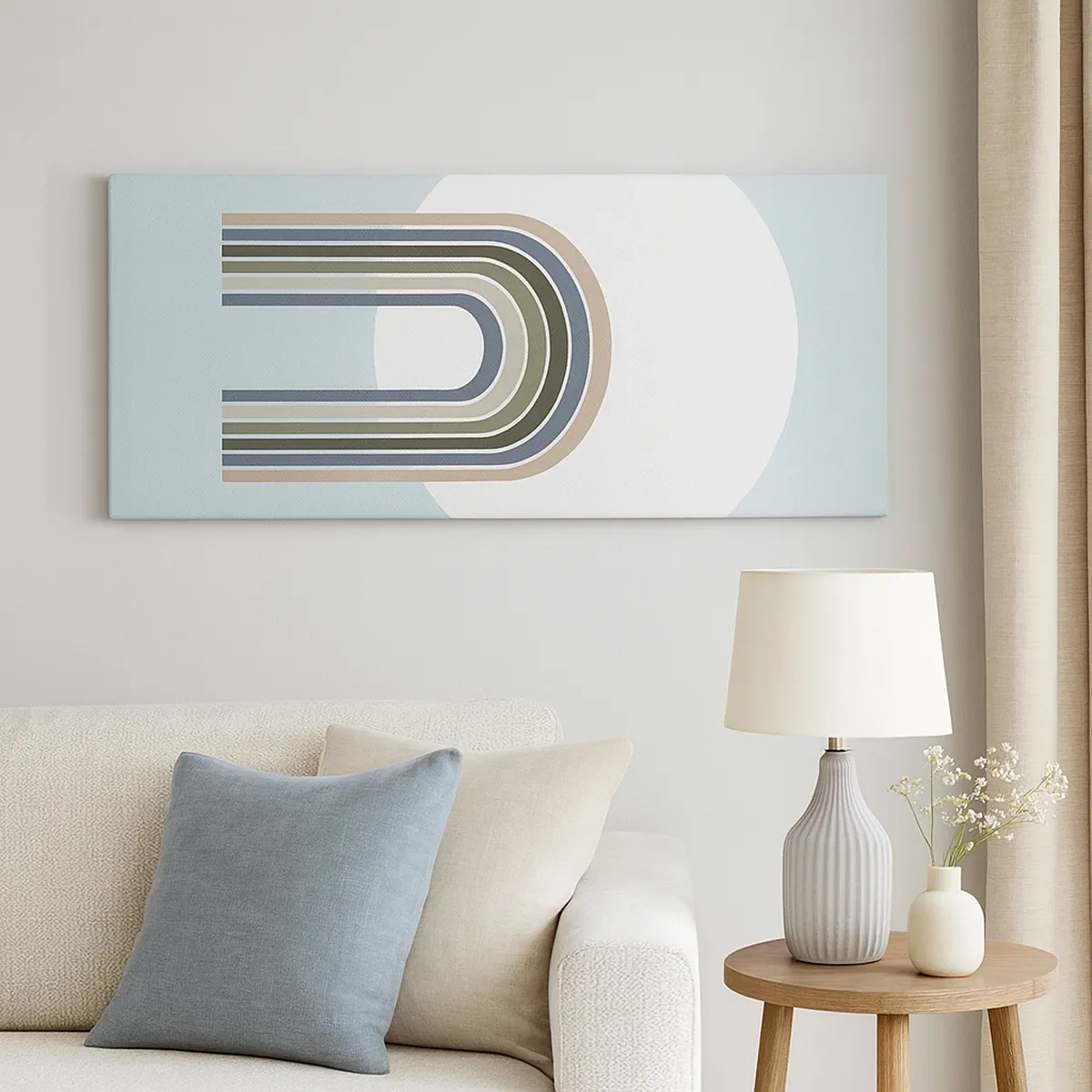 Schilderen op canvas - Onweerstaanbare aantrekkingskracht - 30x30 cm