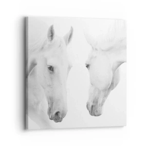 Schilderen op canvas - Is dit vriendschap...? - 30x30 cm