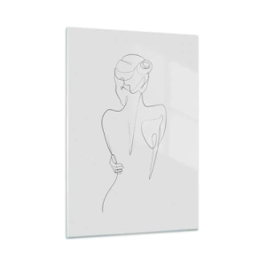 Schilderen op glas - Lichaamsmuziek - 50x70 cm