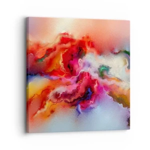 Schilderen op canvas - Hoe vang je dromen - rook - 30x30 cm