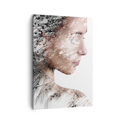 Schilderen op canvas - De geest van het bos - 50x70 cm