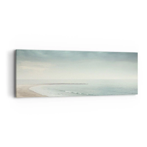 Schilderen op canvas - op zoek naar vrede - 90x30 cm