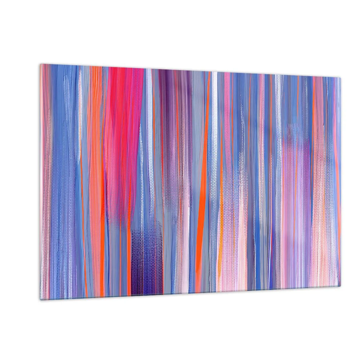 Schilderen op glas - Opgang naar de regenboog - 120x80 cm