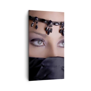 Schilderen op canvas - Oosters verleidelijk mysterie - 45x80 cm
