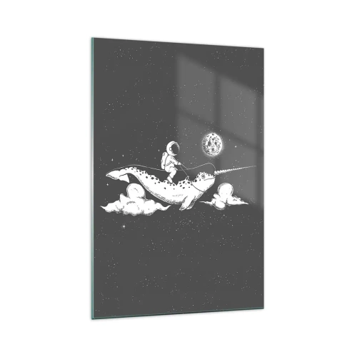 Schilderen op glas - Ruimte Ruiter - 70x100 cm