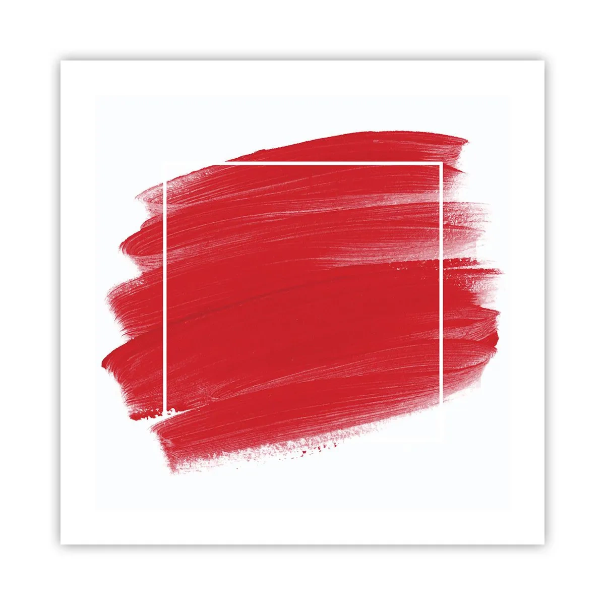 Poster - Uit het frame - 50x50 cm