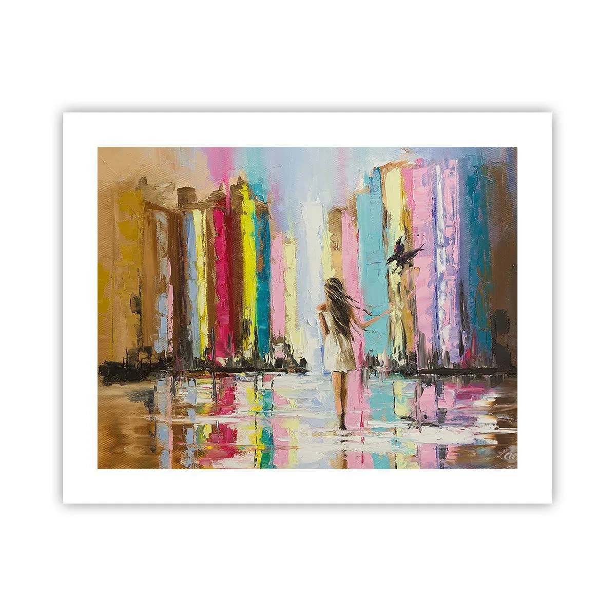 Poster - Volg mij - 50x40 cm