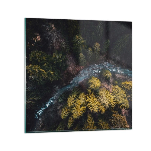 Schilderen op glas - Snel, sneller en sneller - 40x40 cm