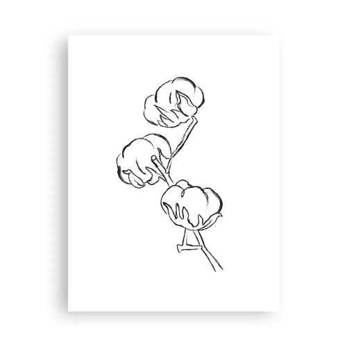 Poster - Katoen dons - 30x40 cm