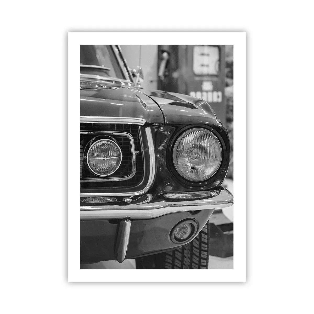 Poster - Hard rijden - 50x70 cm
