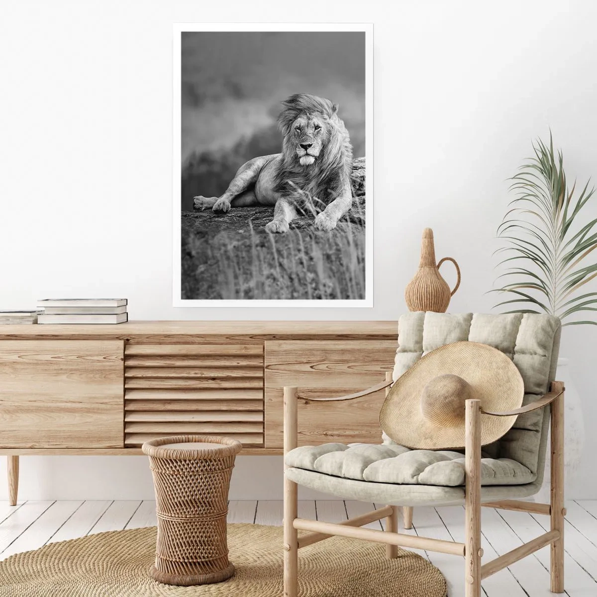 Poster - Koninklijke siësta - 30x40 cm