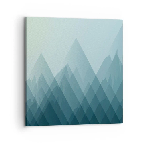 Schilderen op canvas - Groot, groter, grootst - 70x70 cm