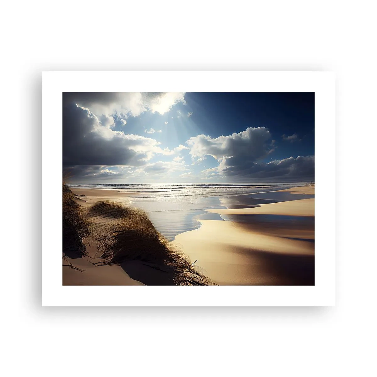 Poster - Strand, wild strand - 50x40 cm