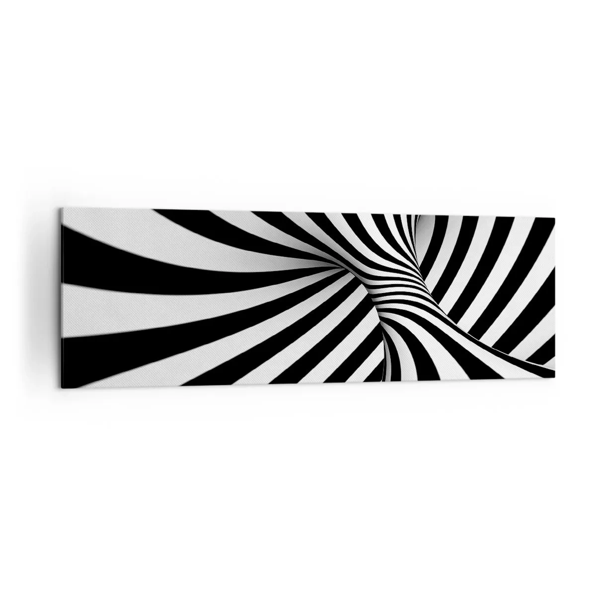 Schilderen op canvas - Compositie: dansende ruimte - 160x50 cm