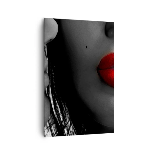 Schilderen op canvas - Oog in oog - 80x120 cm