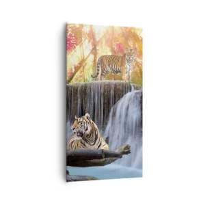 Schilderen op canvas - Surrealistisch landschap - 65x120 cm