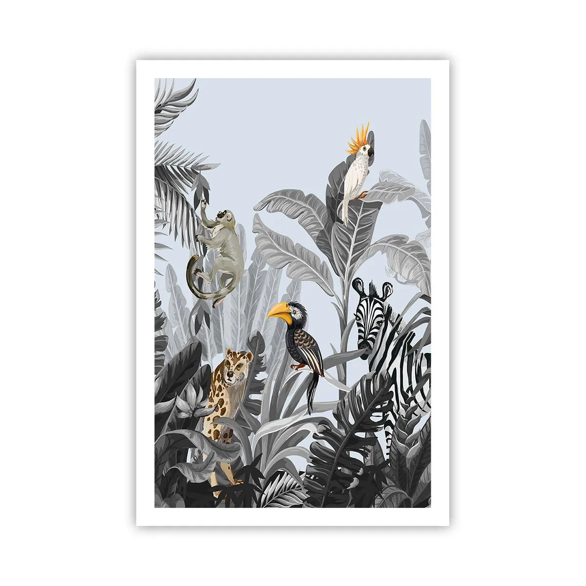 Poster - Afrikaans sprookje - 61x91 cm