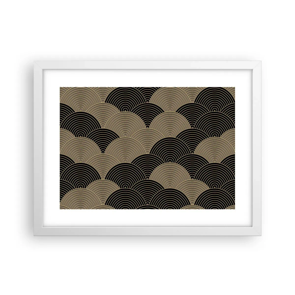 Poster in een witte lijst - Eenheid in veelheid - 40x30 cm