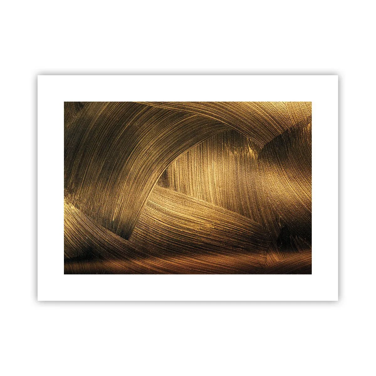Poster - In een gouden doolhof - 40x30 cm