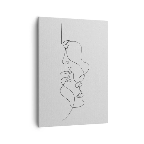Schilderen op canvas - De hitte van bittere verlangens - 50x70 cm