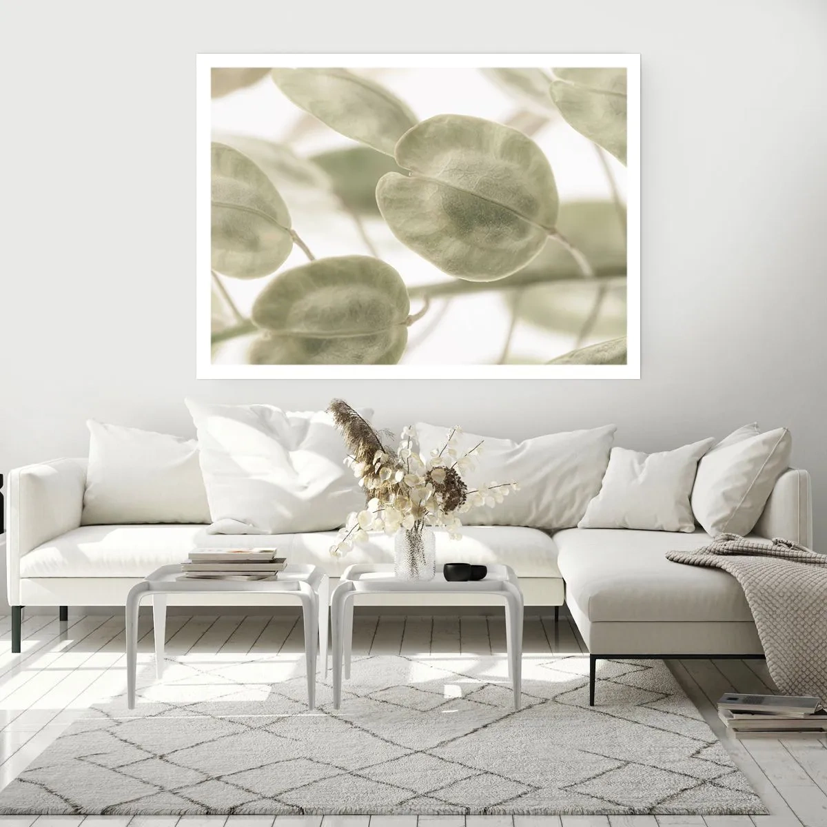 Poster - In het begin waren er bladeren... - 100x70 cm