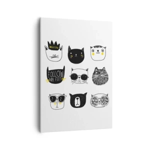 Schilderen op canvas - Iedereen is anders - 50x70 cm