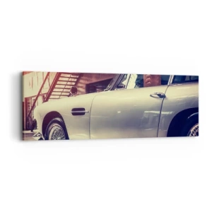 Schilderen op canvas - De klassiekers worden niet oud - 90x30 cm