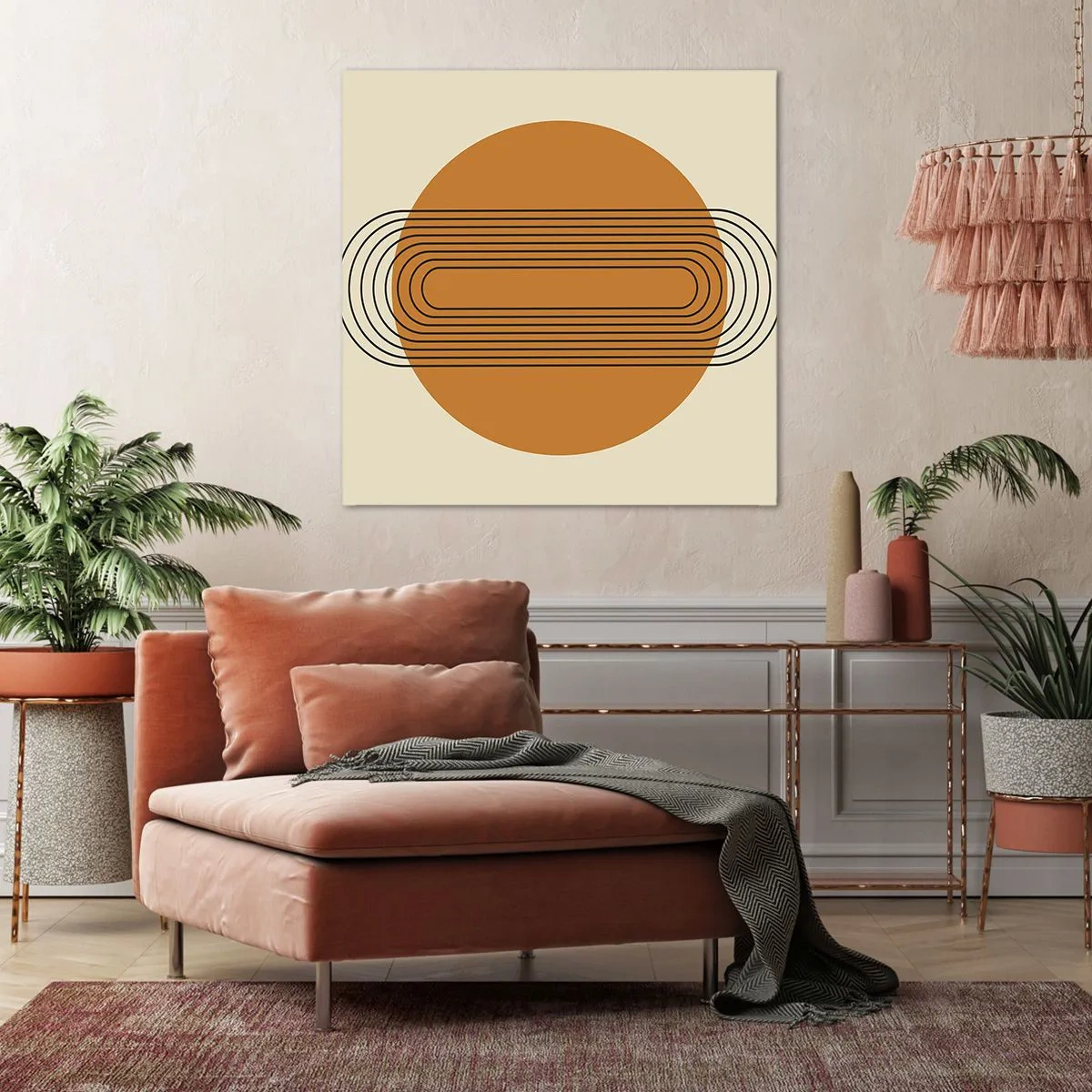 Schilderen op canvas - Perfect plan - 70x70 cm