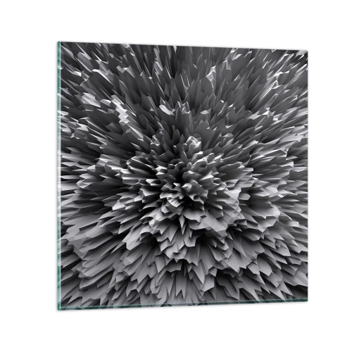 Schilderen op glas - Strikter kan het niet - 70x70 cm