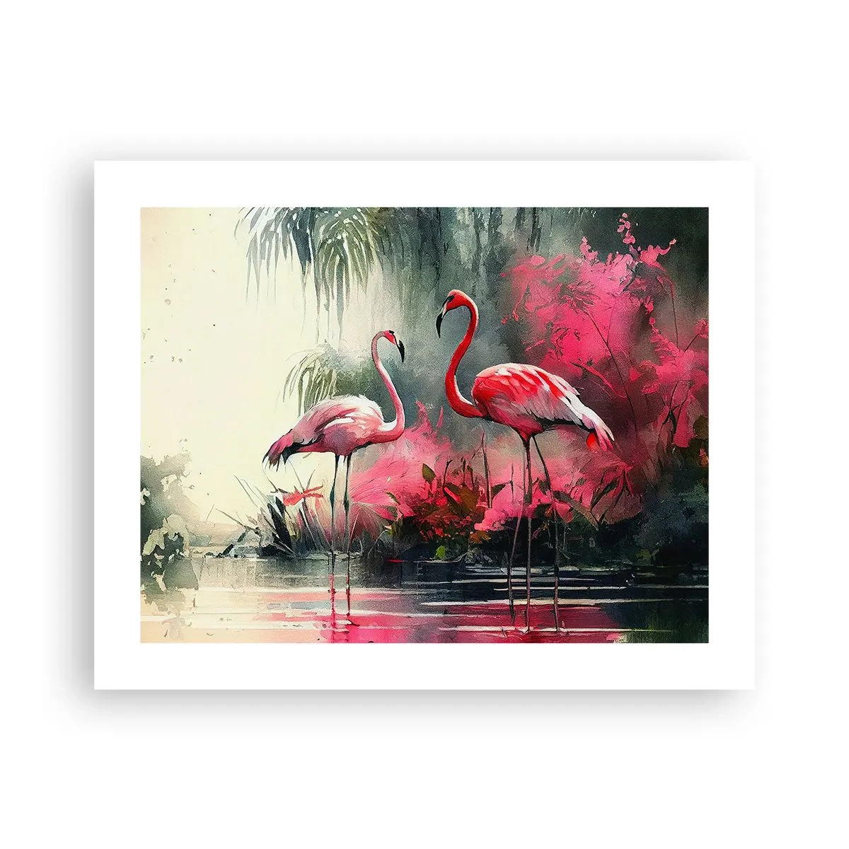 Poster - Een les in natuurlijke gratie - 50x40 cm