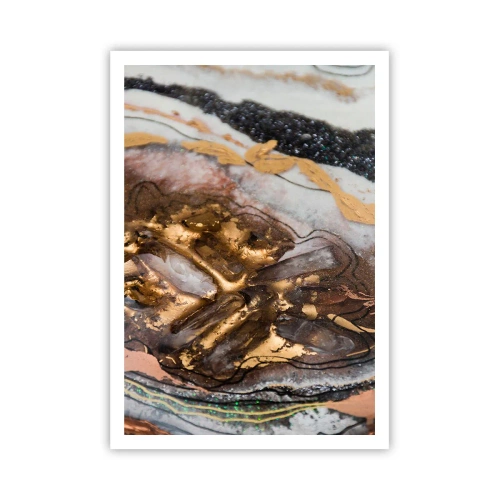 Poster - Het element aarde - 70x100 cm